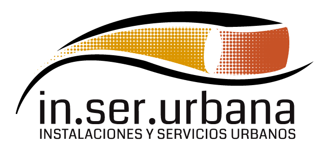 Página web de In.Ser.Urbana, instalaciones y servicios urbanos